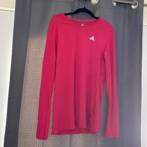 Adidas long sleeve athletic shirt.